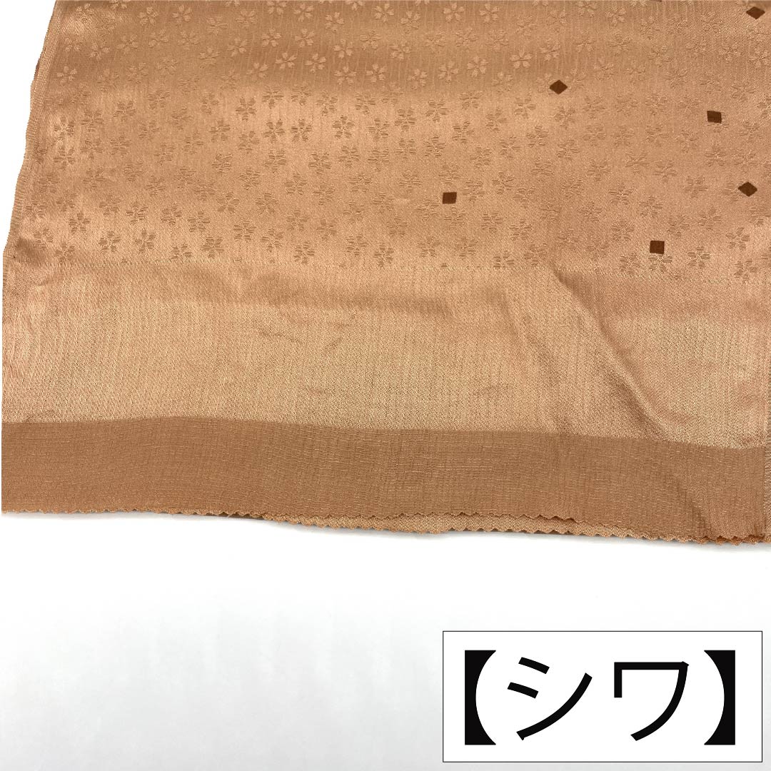 帯揚げ 正絹 Sランク カジュアル 纁色（そひいろ） 桜 四角 長さ約175cm 幅約29.5cm ベージュ系 1136004772925