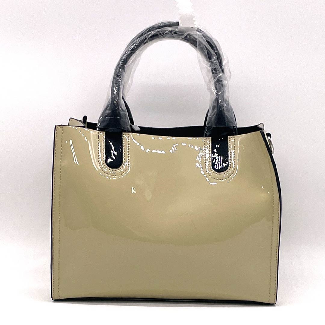 (Like New) Western-style Bag, Cowhide Split Leather, Grade A, Like New, Cowhide Split Leather, 2-Way, Beige, 119700033325