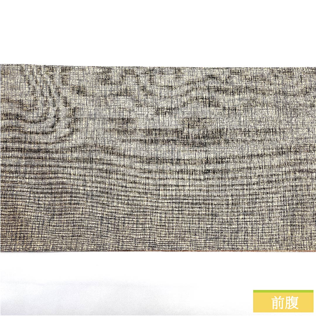 袋帯 金色 抽象模様 帯丈434cm 正絹 Sランク 全通 セミフォーマル 金系 1123010442321