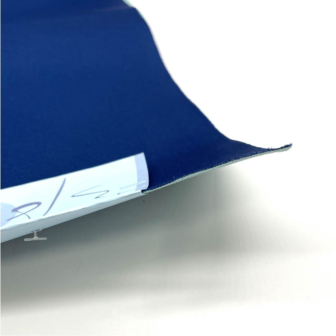Half-width obi, polyester, navy blue with bellflower color (konkikyoiro), solid color, reversible, for yukata, length 342cm, blue, S rank, 1125001952317
