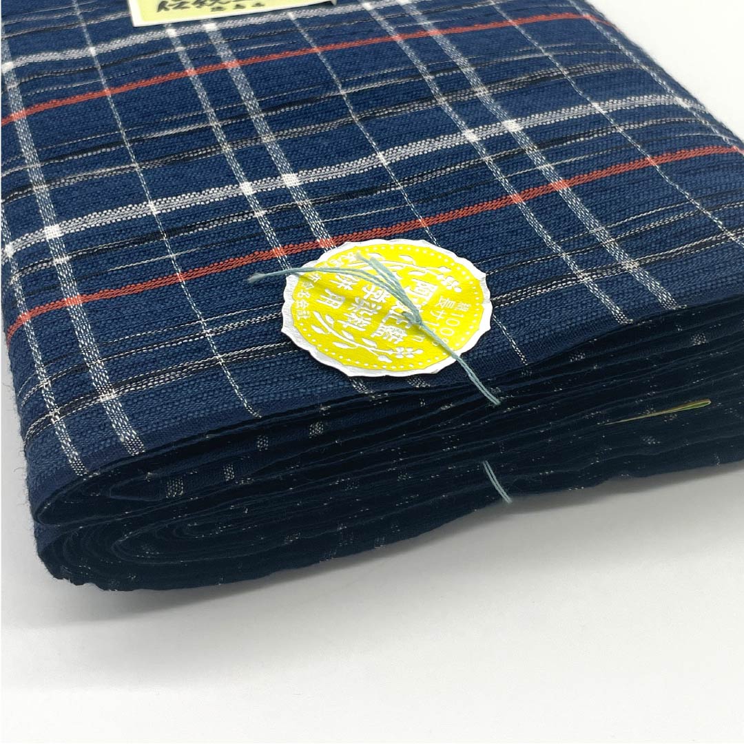 Yukata cloth, cotton, Awa Shijira, Important Intangible Cultural Property, Authentic indigo dye, Berlin blue (Berensuiro), S rank, navy blue, 1130000572918