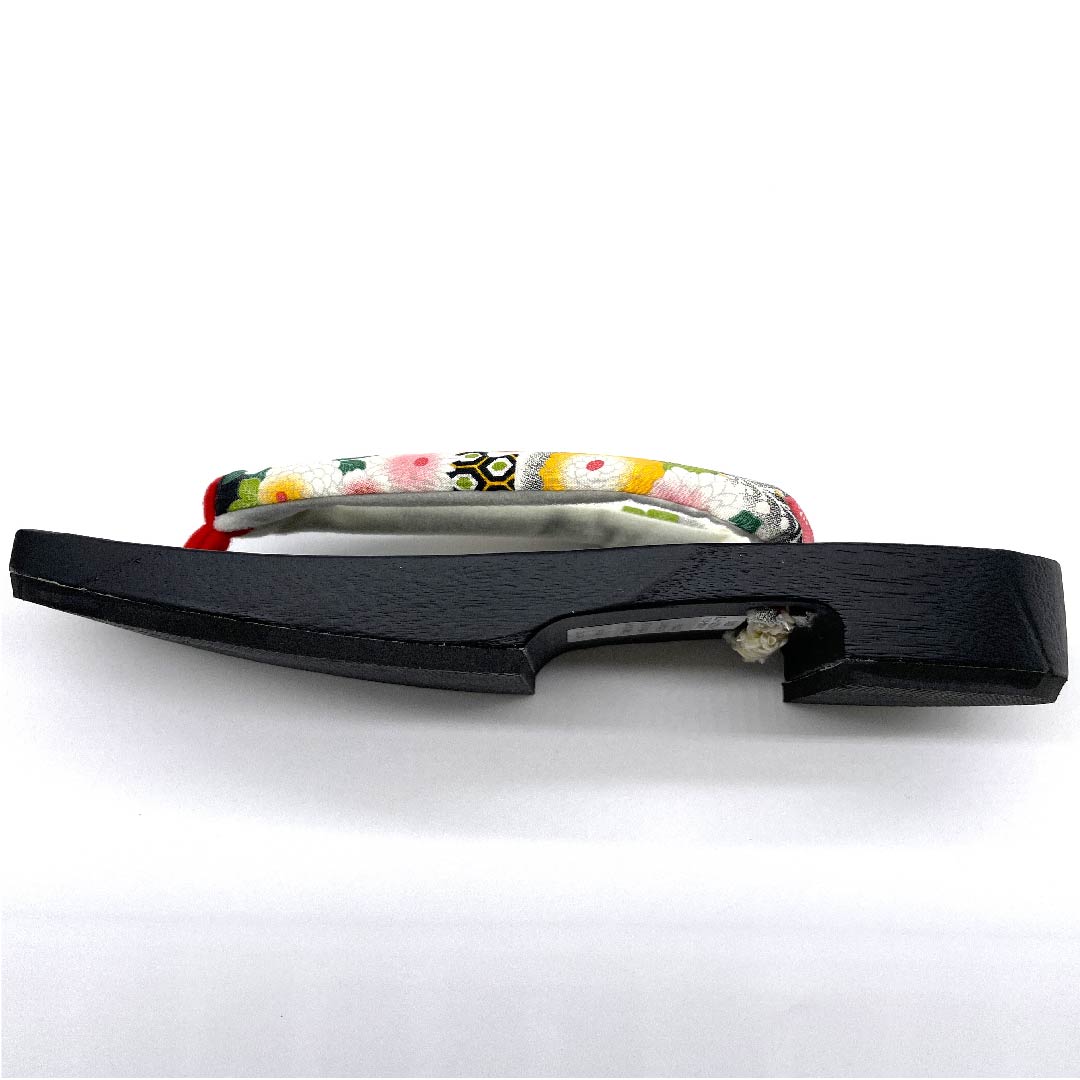 (Brand new, unused) Geta (Japanese clogs) with chrysanthemum, cherry blossom, tortoiseshell and cloisonne patterns, size XL, black, NEW rank, 1122001041510