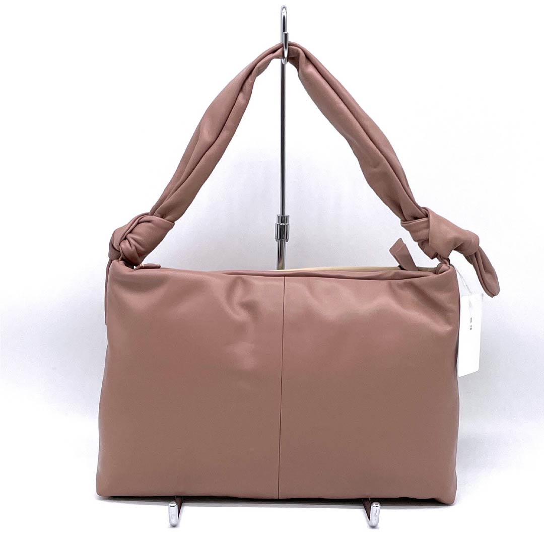 （新古品） 洋装バッグ 牛革 Aランク 新古品 牛革 ワンショルダー ピンク系 119700032313