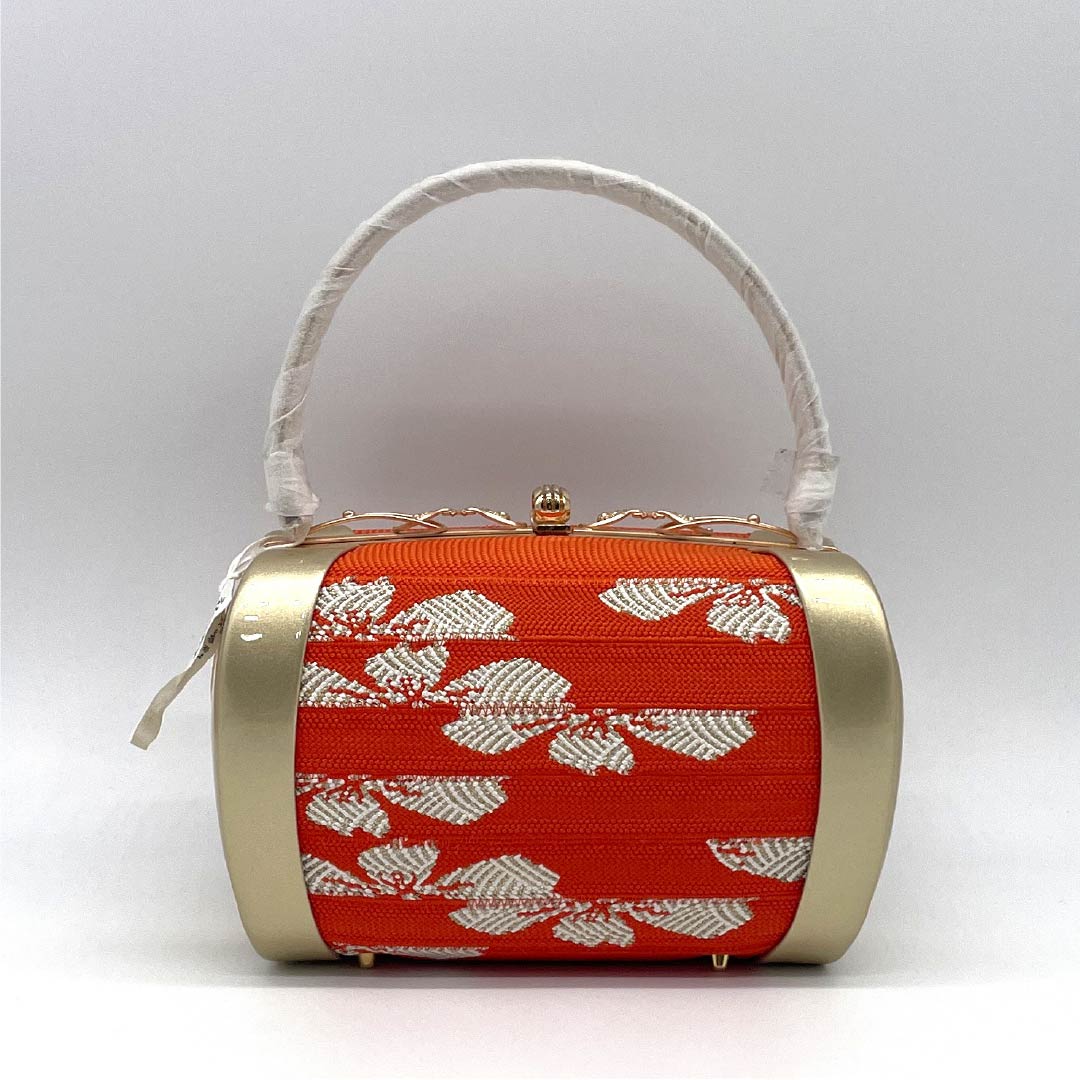 (Like New) Formal Japanese Style Bag, New Rank, Goshima Himo, Vermilion, 113900097116
