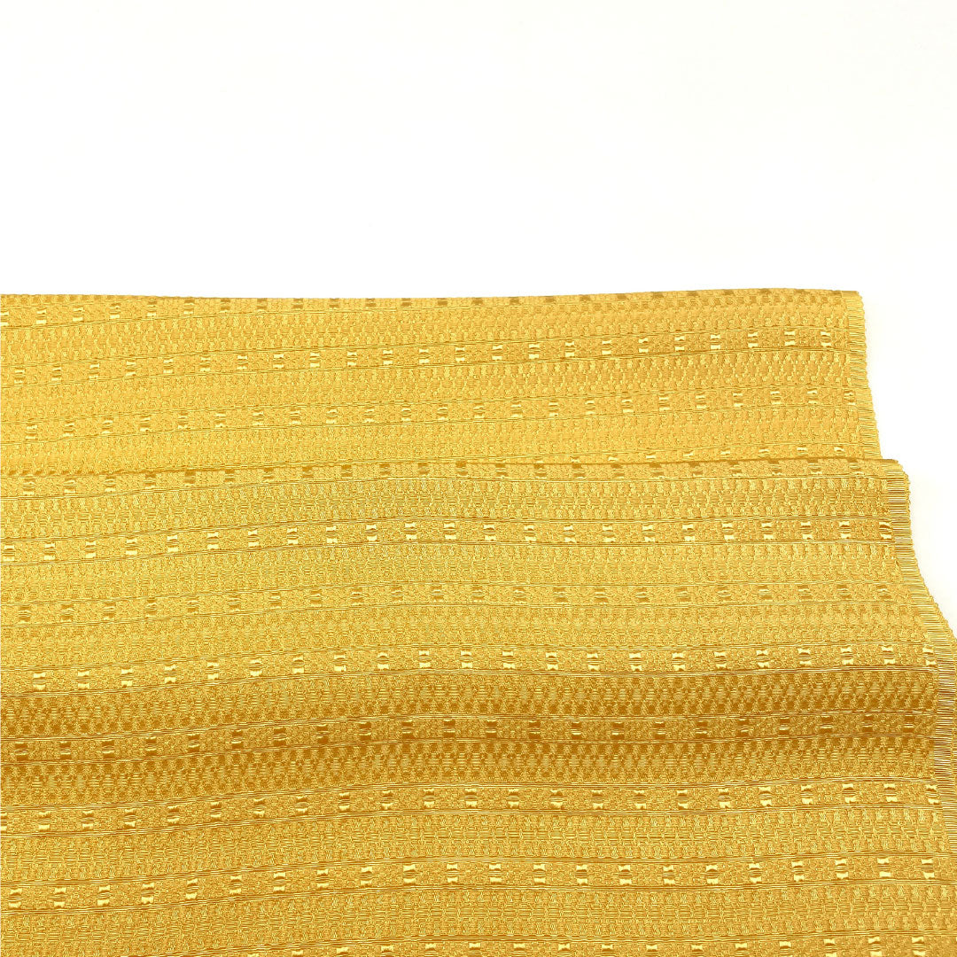 (Like New) Silk Obiage (Sash) - New, Casual, Corn-Colored, Solid Color, Length: Approx. 172cm, Width: Approx. 30cm, Yellow, Item Number: 1136001481926