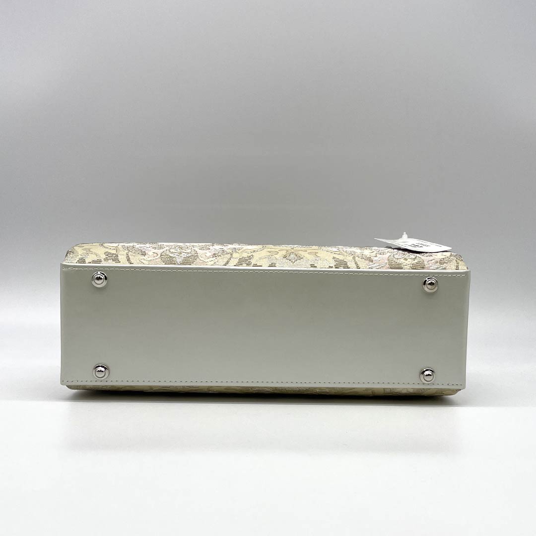 （新古品）和装バッグ フォーマル NEWランク 金華山 有栖川織物 西陣織 利休バッグ 金系 113900081121