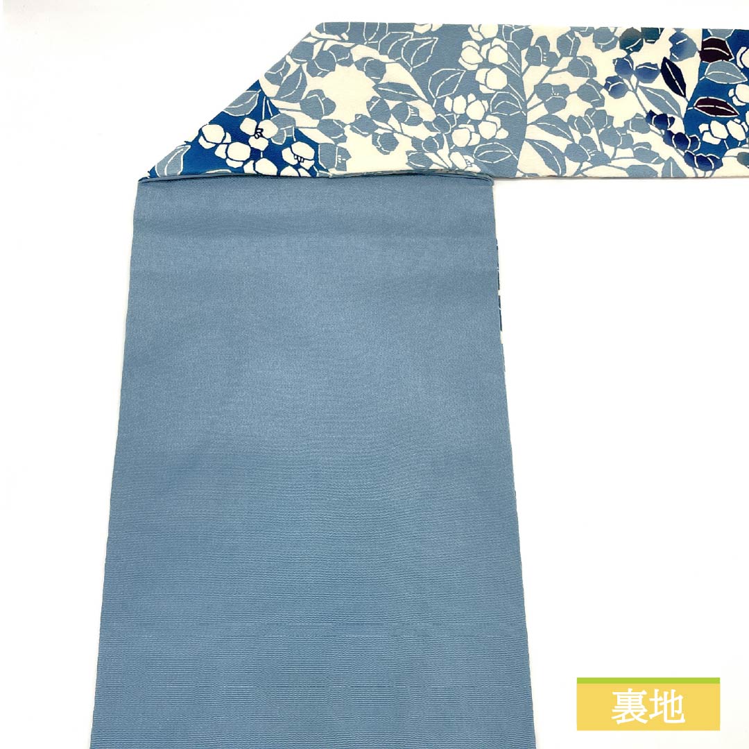 名古屋帯 生成り色（きなりいろ） 京紅型 作家物 栗山吉三郎 帯丈373cm 正絹 Sランク ポイント柄 カジュアル 白系 1124007072311 名古屋仕立て