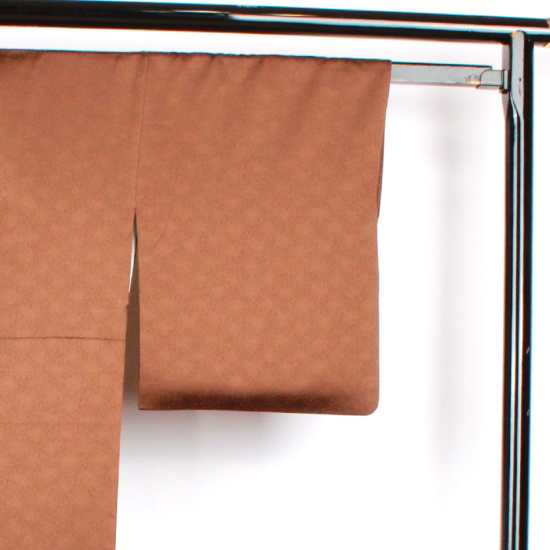 Colored Tomesode, Length 160cm, Sleeve Length 64cm, Awase, Constitution Color, Living National Treasure, Fukuda Yoshishige, Floral Pattern, Different Sedge, Pure Silk, S Rank, Three Crests, Brown, 1111000422414