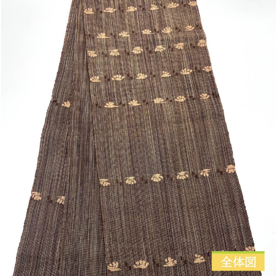 Nagoya obi, abstract pattern, obi length 348cm, pure silk, S rank, point pattern, casual, gradation style, 1124007112399, open style