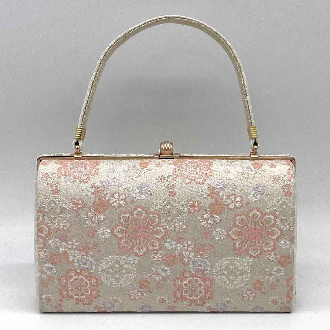 （新古品）草履バッグセット フォーマル Aランク 華文 帯地 Lサイズ 金系 1133000423421