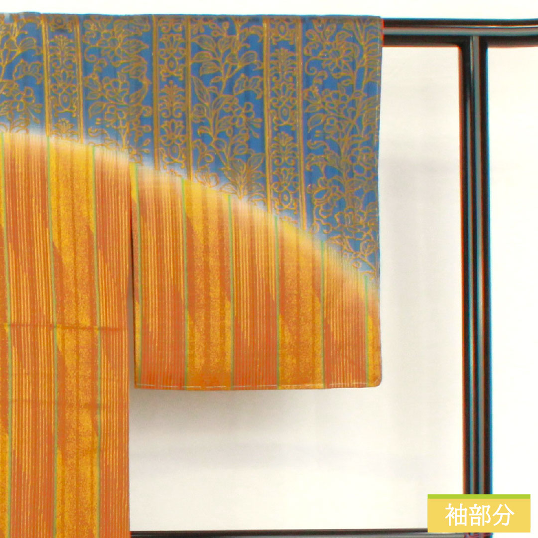 Homongi, pure silk, lined, length 157.5cm, sleeve length 63.5cm, abstract pattern, Tokyo Masuiwaya, basting thread included, unused, S rank, gradient, 1112005072399
