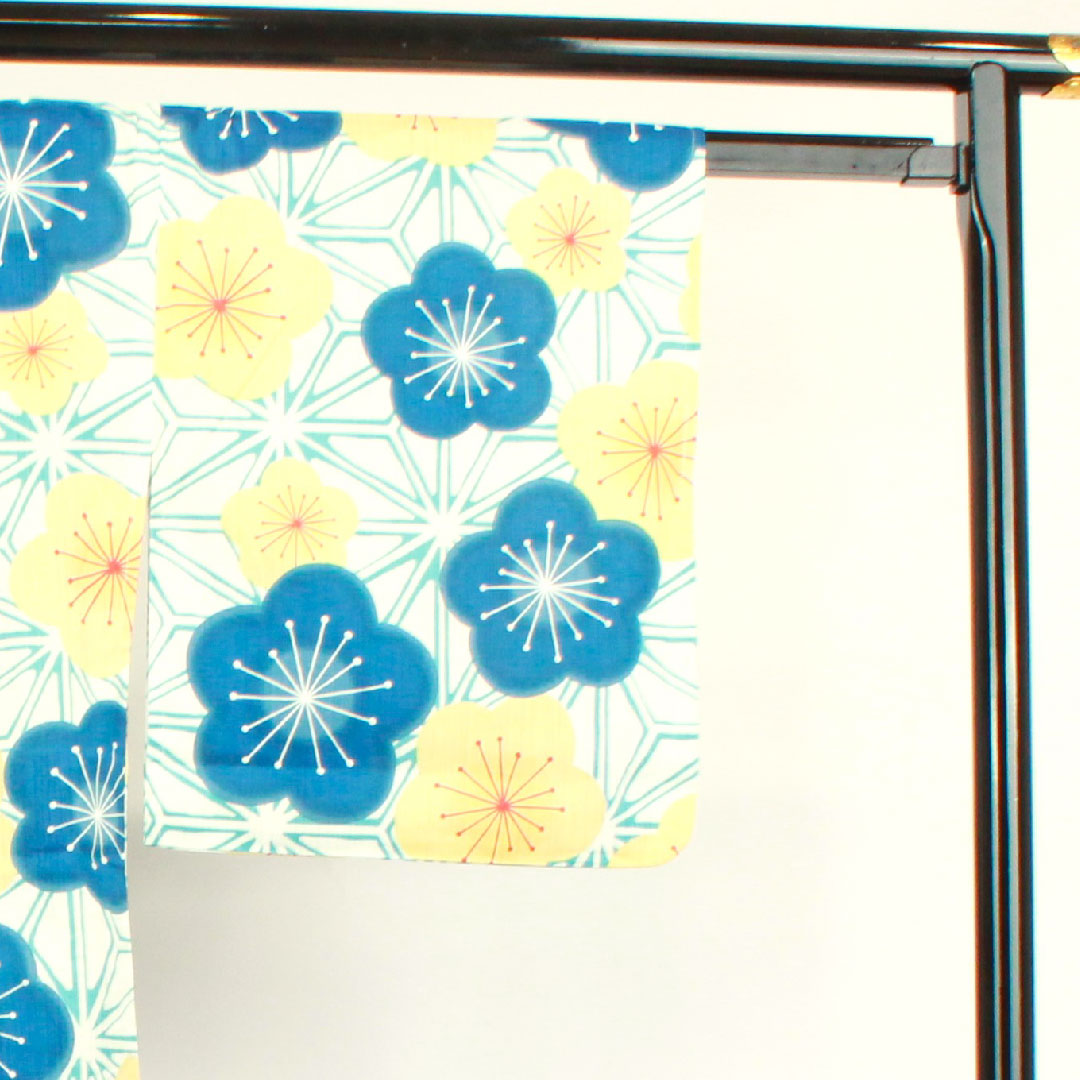 Yukata by Sayaka Yamamoto, Plum, Asanoha, Cotton, S rank, Single layer, Length 167.5cm, Sleeve length 68.5cm, White, 1118003972511