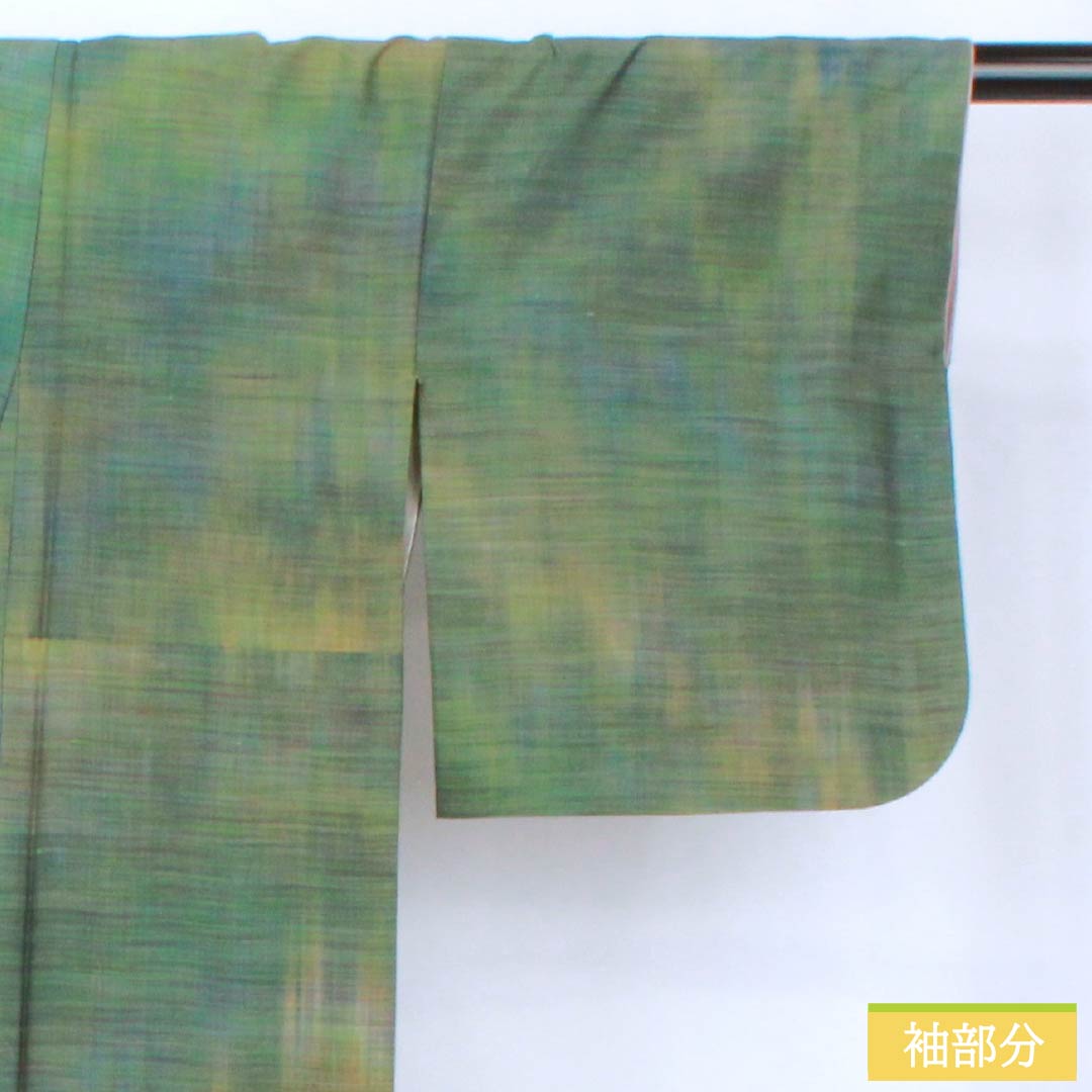 Tsumugi Silk A Rank Length 159cm Sleeve-to-sleeve 64cm Ombre weave Lined Gradation pattern 1116004723399