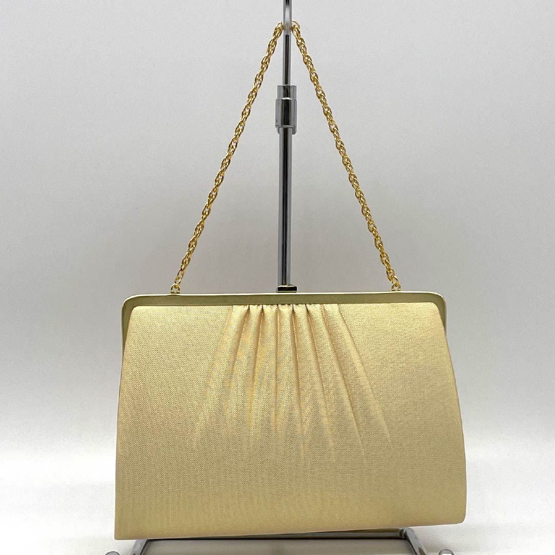 Formal Japanese Style Bag, Rank A, Saga Nishiki with Auspicious Motifs and Gold, 113900072321