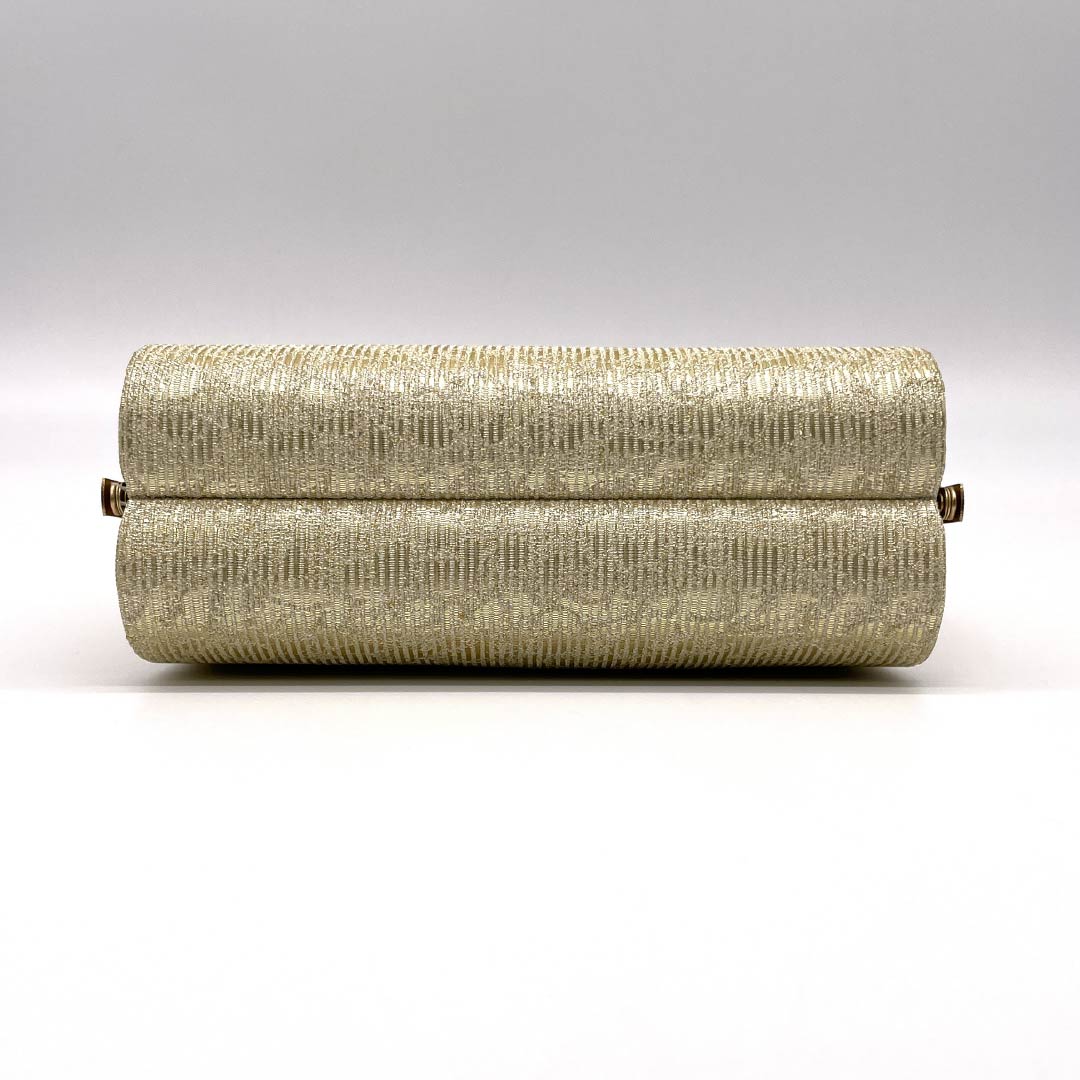 Formal Japanese style bag, gold color (kin-iro), for Tomesode, plain, gold, NEW rank, 113900042121