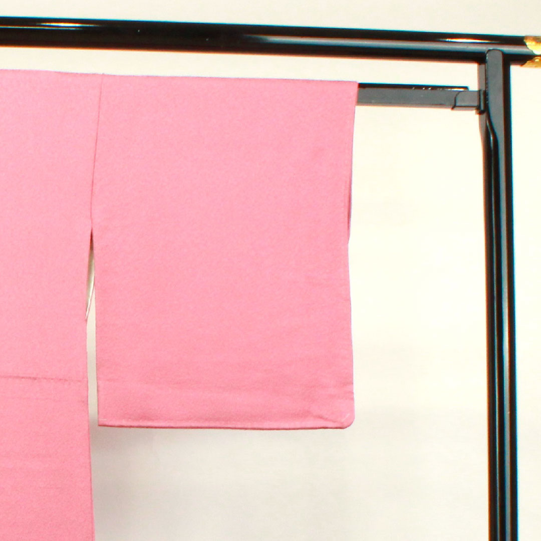 Plain color, pure silk, medium crimson color, circle with quince, length 159cm, sleeve length 65.5cm, lined, S rank, pink 1114000972313