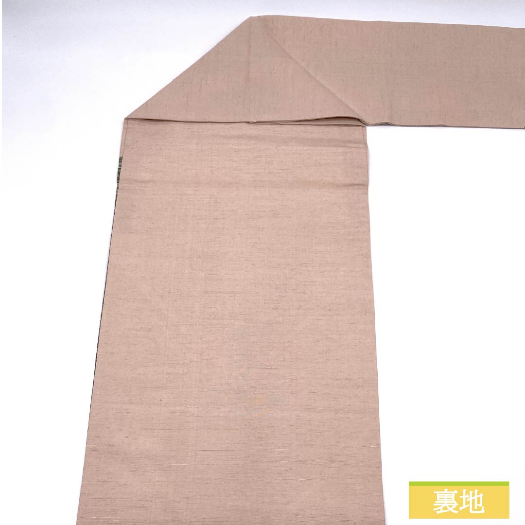 Nagoya Obi, Maiden Color (Otomeiro) Dyed Obi, Tsumugi Fabric, Abstract Flowers, Obi Length 380cm, Pure Silk, S Rank, Pointed Pattern, Casual, Pink, 1124007812413, Nagoya Style