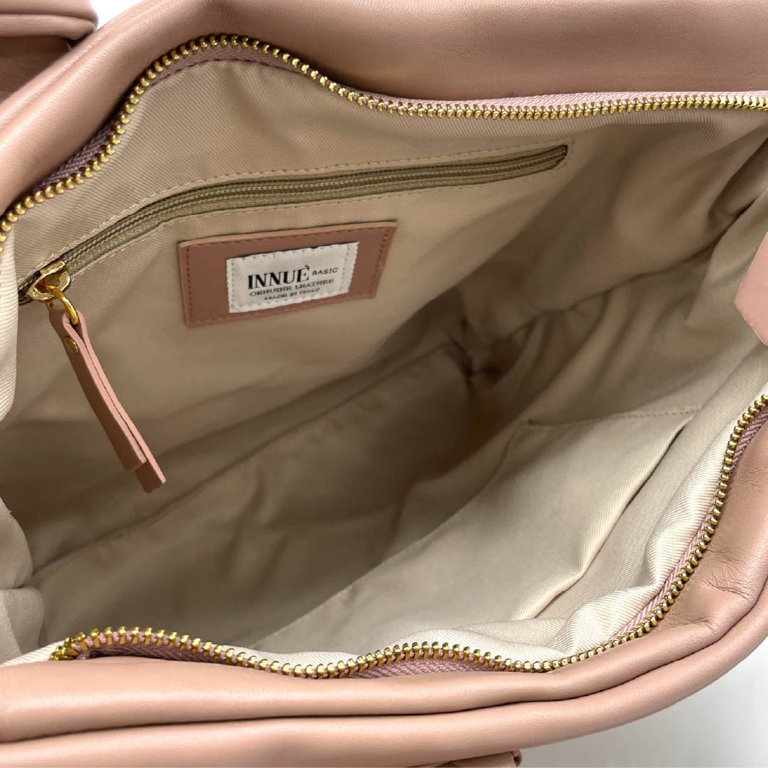 (Like New) Western-style Cowhide Leather Bag, S-Rank, Like New, Cowhide Leather, 2-Way, Pink, 119700027213