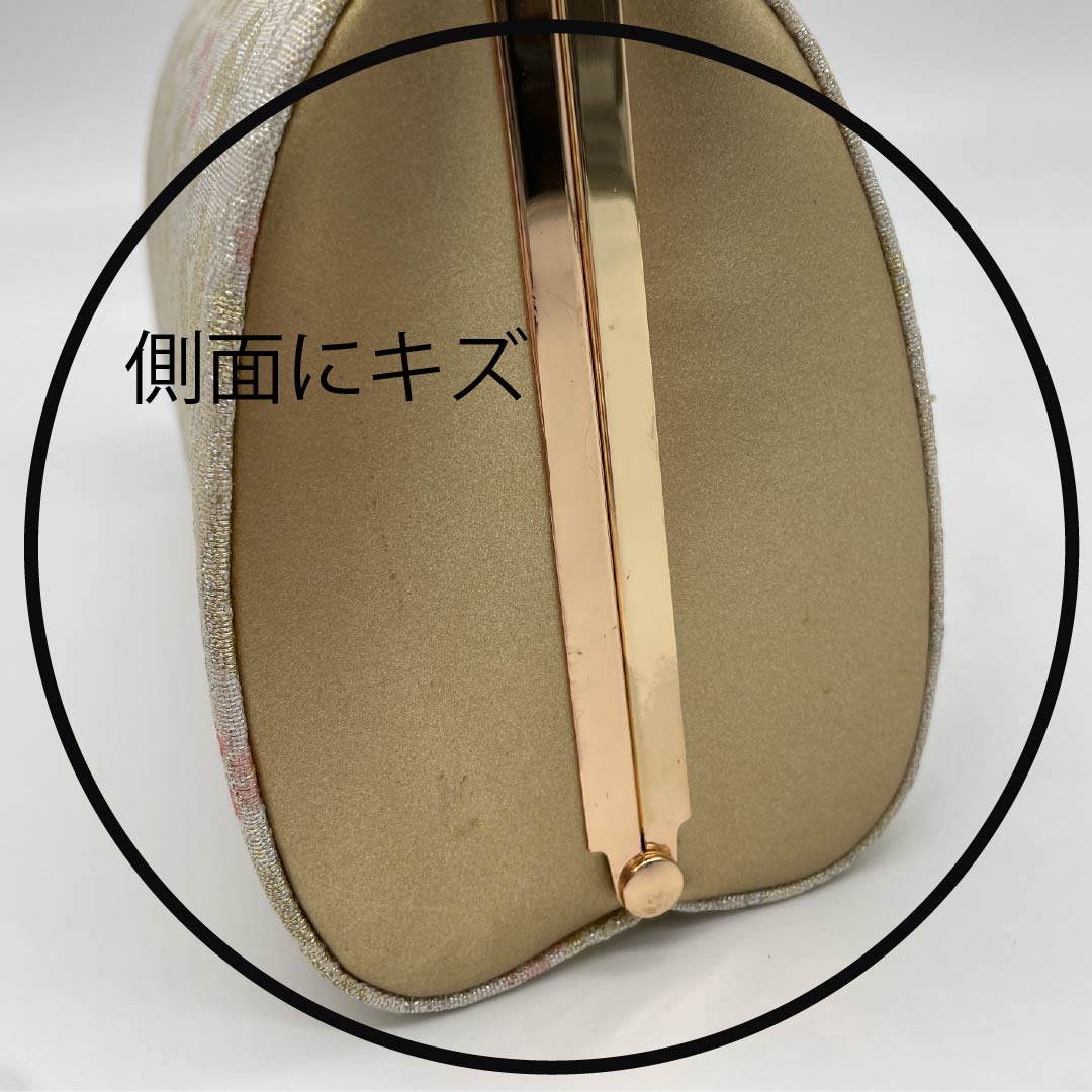 和装バック フォーマル 金色（きんいろ） 花柄 古典柄 留袖用 金系 Sランク 113900027221