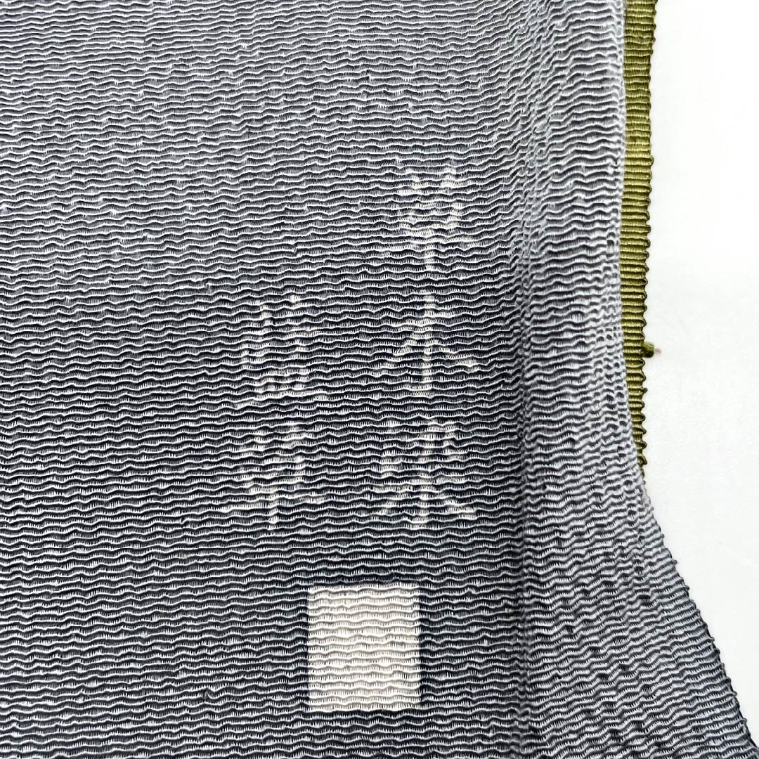 (New Old Stock) Obijime & Obiage Set, Pure Silk, S Rank, Gradient Dye, Flowing Water Pattern, Length approx. 156cm, Width approx. 1.5cm, Formal, Gradation Colors, 1141000182399
