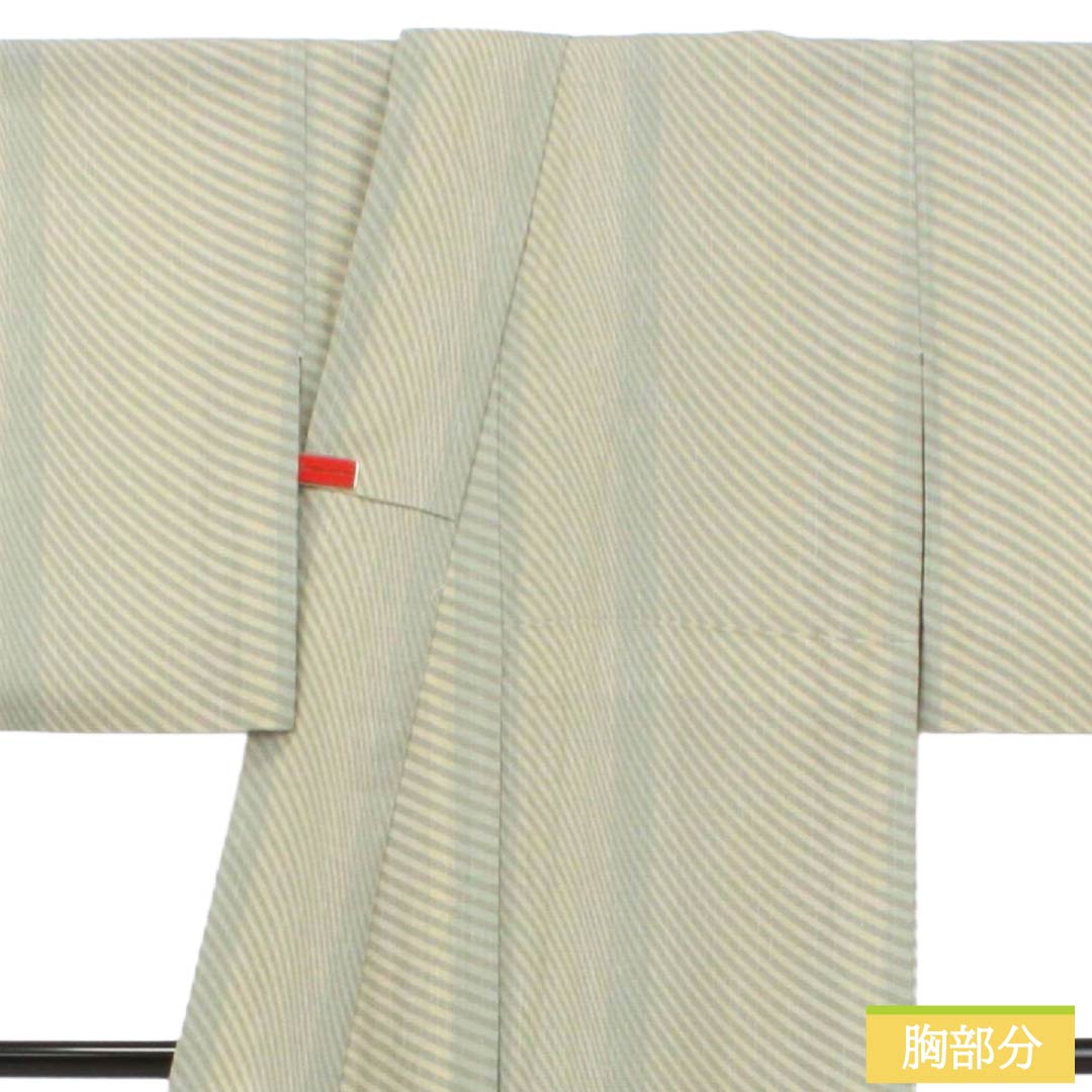 Summer Polyester Komon, S-rank, Length 163cm, Sleeve-to-shoulder 64.5cm, Abstract Pattern, Washable Kimono, Ro (Gauze Weave), Multicolor, 1132003262428