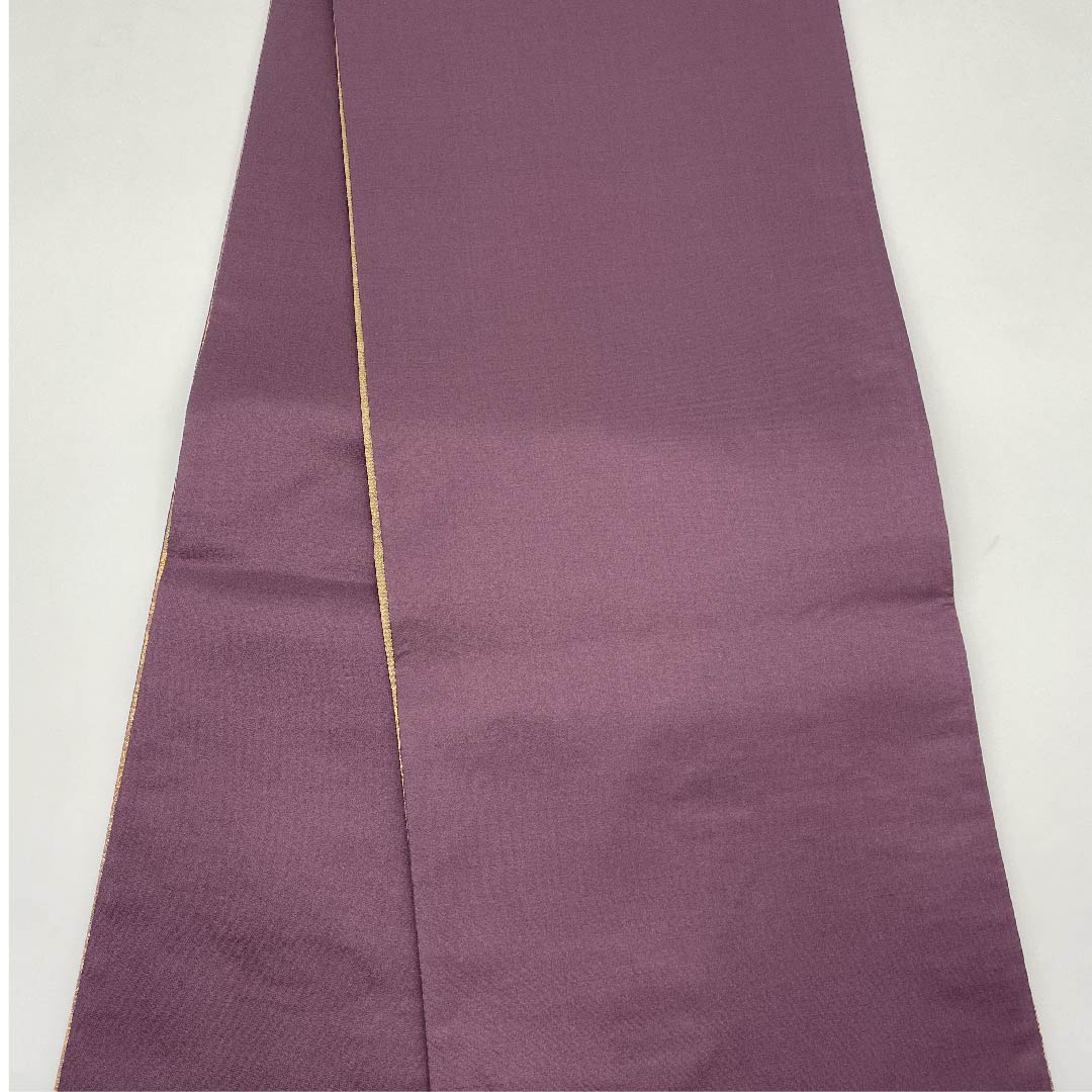 Fukuro Obi Gold Hosohana Flower Arabesque Phoenix Obi Length 428cm Pure Silk A Rank Six-pass Formal Beige 1123007593325