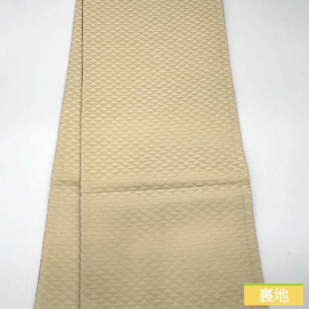 Fukuro Obi, Pure Silk, Dyed, Kanoko Pattern, Length: 454cm, A-Rank, Full Length, Semi-Formal, Gradient Pattern, Product Number: 1123014933499