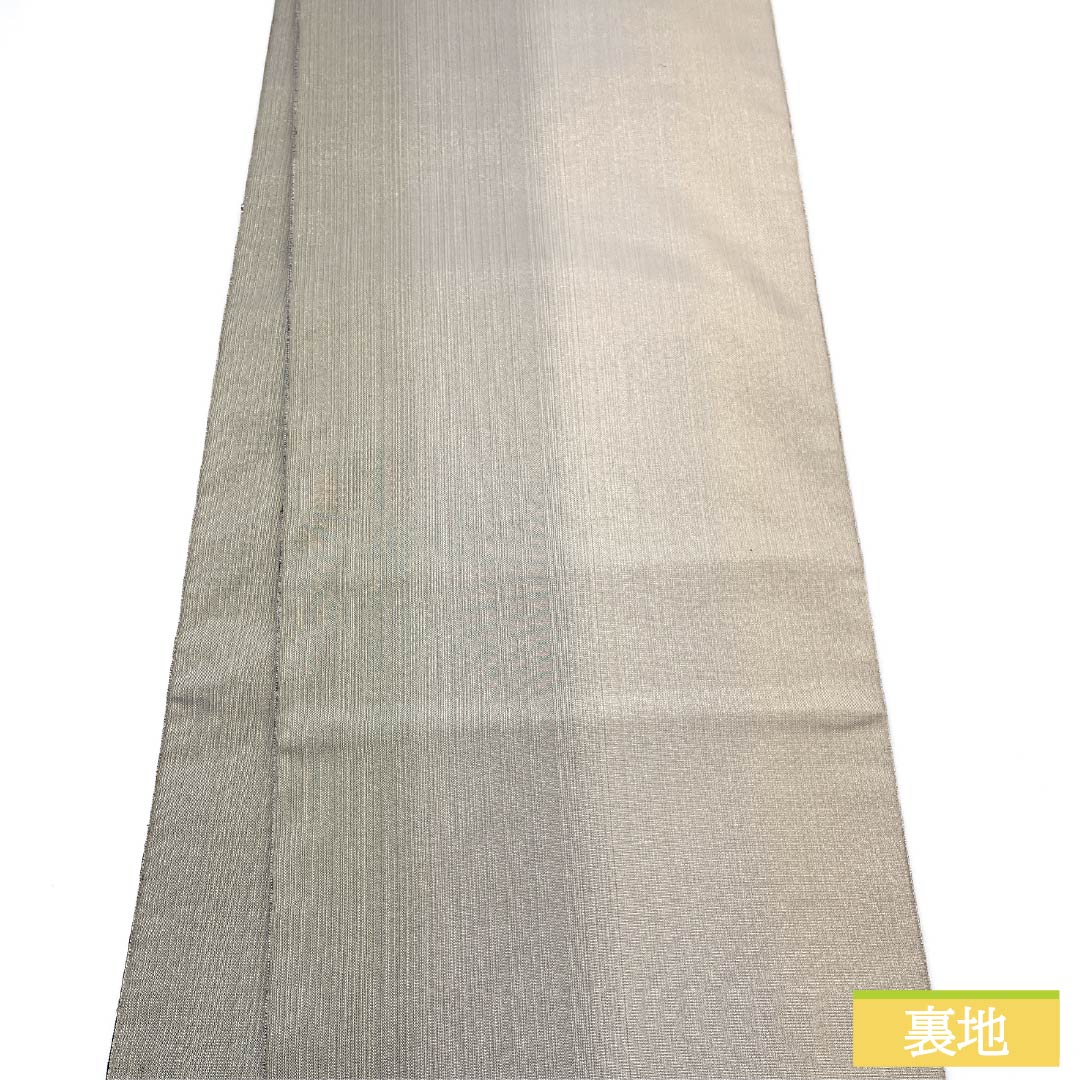 Authentic silk obi with marigold motifs, artist-made, length 456cm, S rank, accent pattern, formal, gradient finish, 1123014082499