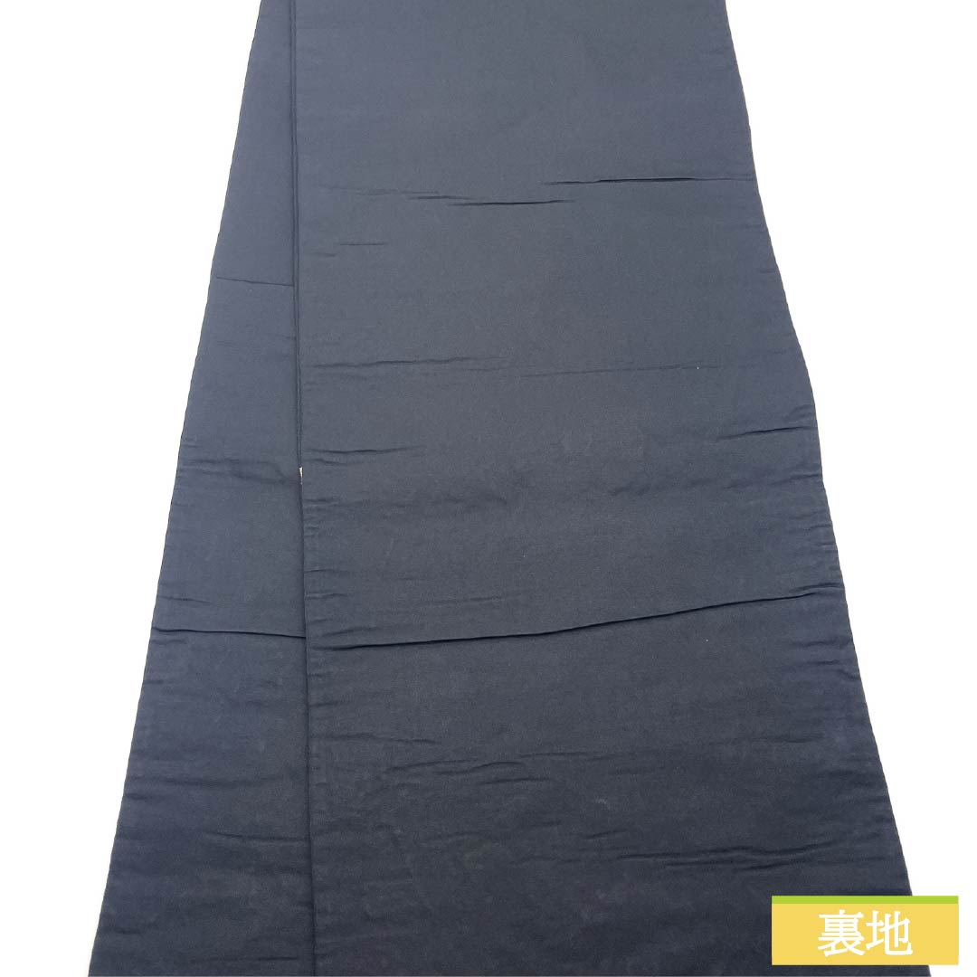 Formal black obi, pure silk, grade A, with shippo plaque and Chinese floral motifs, suitable for furisode (long-sleeved kimono). Length: 428cm. Includes six obi stripes. Product code: 1123015443310