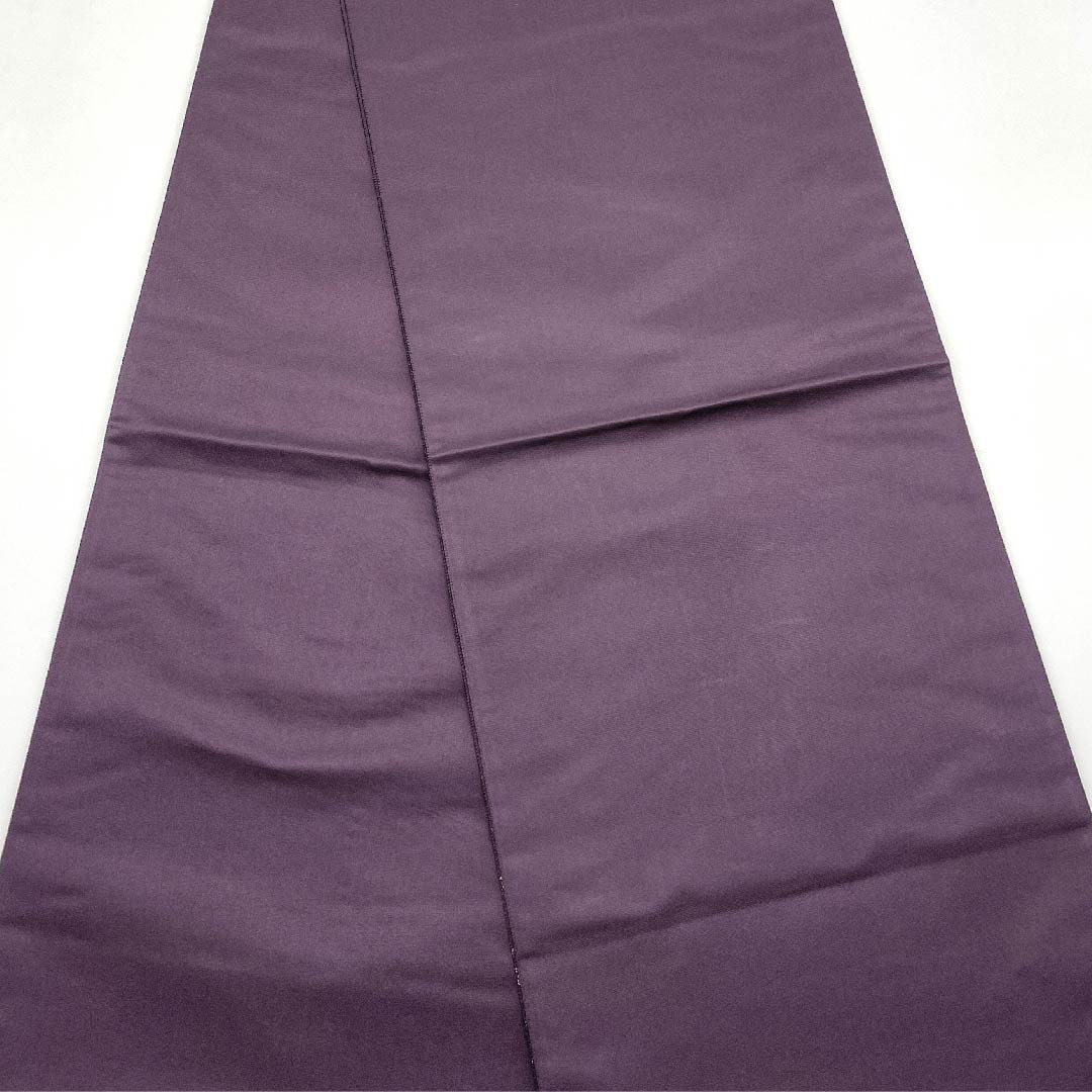 Fukuro Obi (purple raven-colored obi) with a chintz pattern by Kondaya Genbei, obi length 446cm, pure silk, S rank, six-pass, casual, purple, 1123006792320