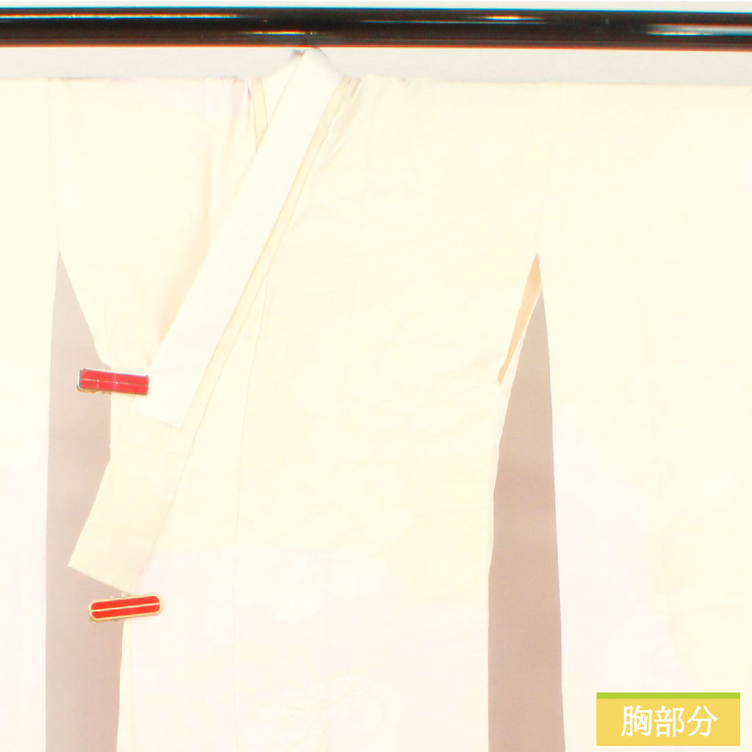 Nagajuban Silk Length 125cm (49.2 inches) Sleeve to Sleeve 65cm (25.6 inches) Lined Pale Reddish Pink Gradation Dye For Furisode Partial Shibori B Rank Pink Tones 1129000714313