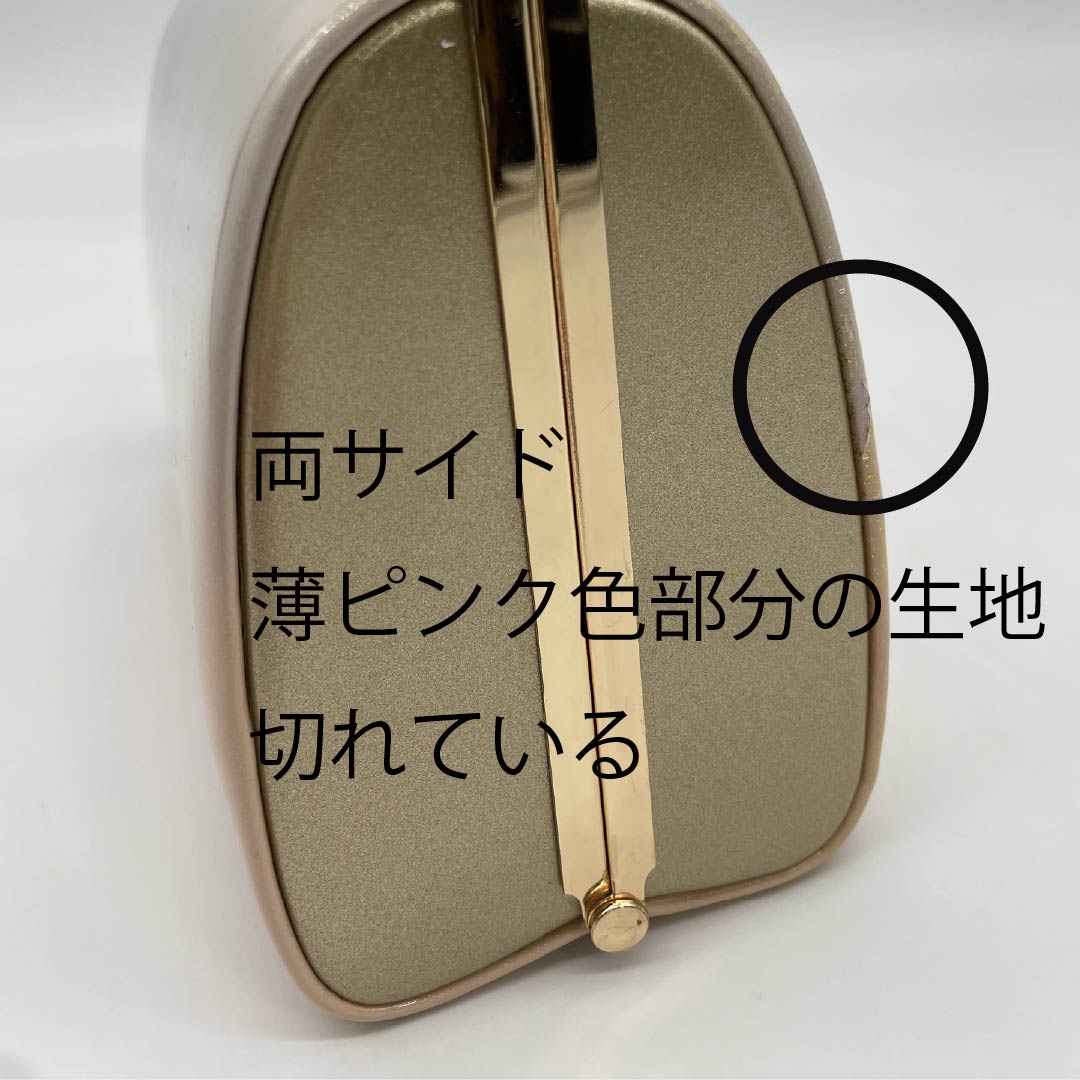 和装バック フォーマル 砥粉色（とのこいろ） 桜 花柄 ベージュ系 Aランク 113900018325