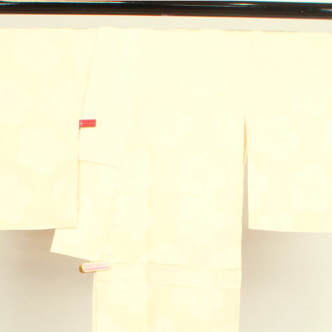 長襦袢 正絹 身丈121.5cm 裄丈66.5cm 袷  フォーマル 梅  Sランク グラデーション系 1129000462199