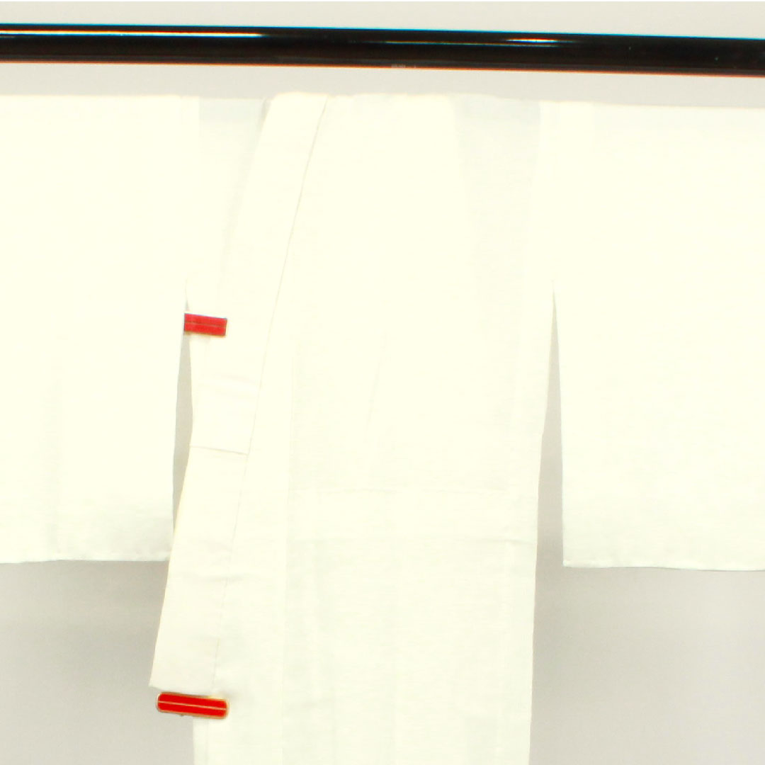 長襦袢 正絹 身丈123cm 裄丈65cm 単衣  フォーマル 露芝  Sランク 白系 1129000512111