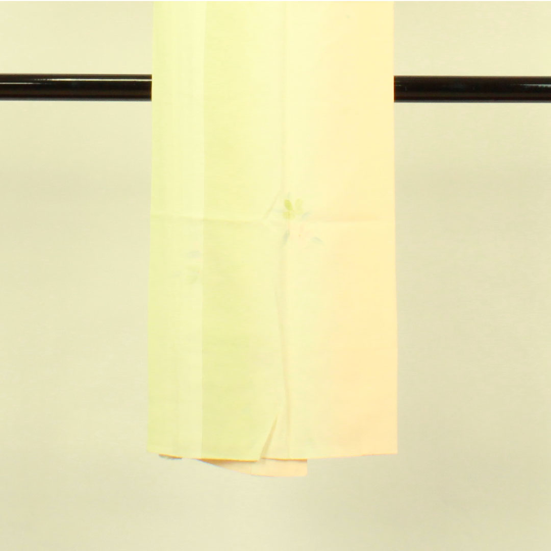 長襦袢 正絹 身丈124cm 裄丈60.5cm 袷  花模様 ぼかし染  Sランク グラデーション系 1129000342199
