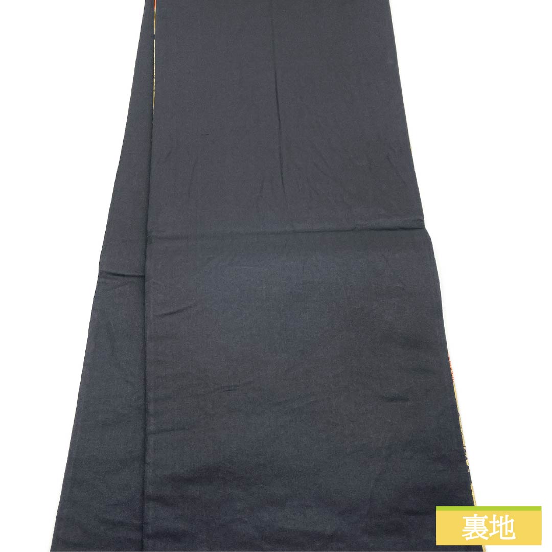 Fukuro Obi, Pure Silk, For Furisode, Ikishoka Takumi Nishiki, Twisted Plum, Treasures, Length 420cm, S Rank, Six-way, Formal, Gold, 1123013792321