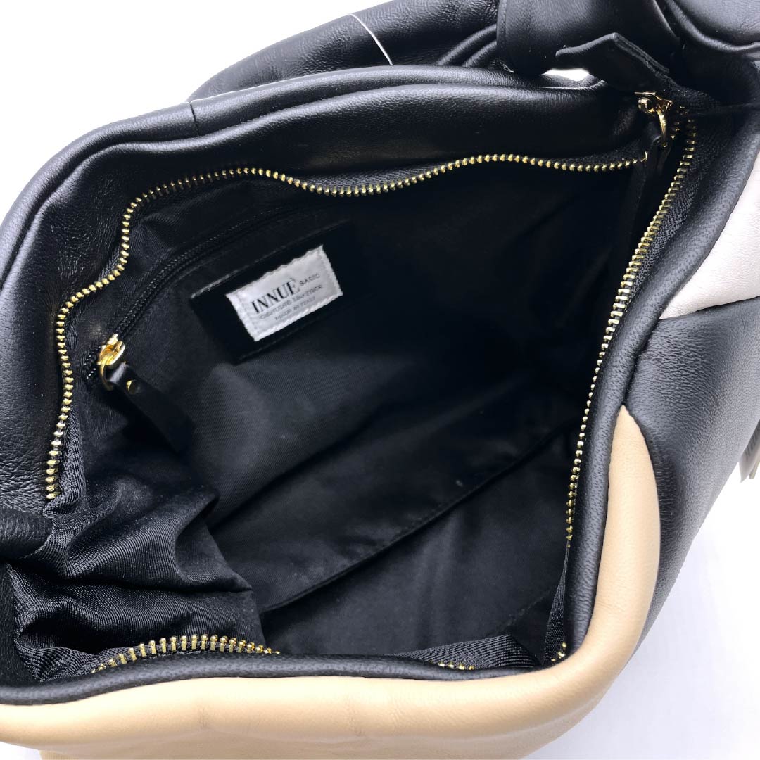 (Like New) Western-style Cowhide Leather Bag, S-Rank, Like New, Cowhide Leather One-Shoulder Bag, Black, 119700029210
