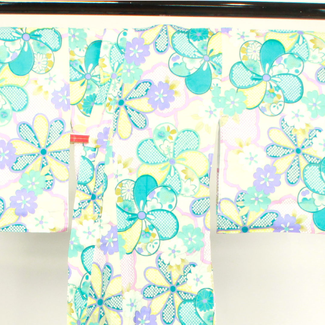 Yukata Twisted Plum, Chrysanthemum, Tachibana Cotton S Rank Single Layer Length 162.5cm Sleeve Length 62.5cm Gradient 1118002662499