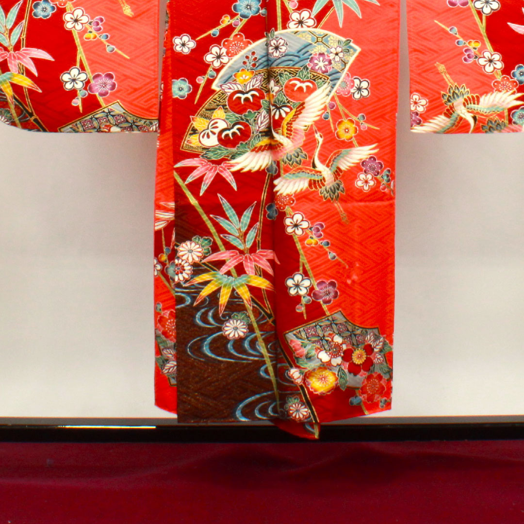 振袖 身丈151cm 裄丈61.5cm 袷  京紅型 吉祥文様  正絹 Sランク グラデーション系 1113001722299
