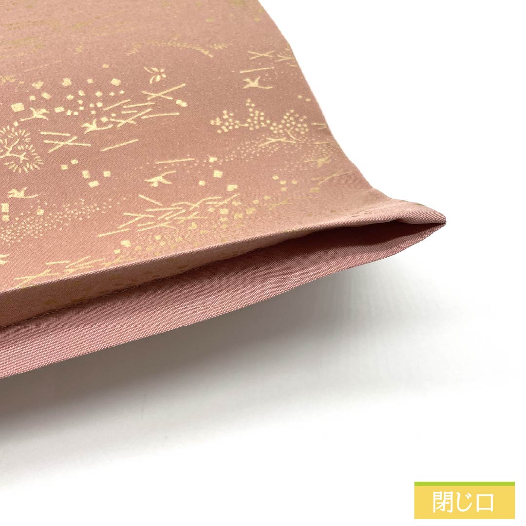 Fukuro Obi, pure silk, Tokiasagi color, for Tomesode, Suwato embroidery, flower cart, obi length 468cm, S rank, point pattern, formal, pink, 1123013952413