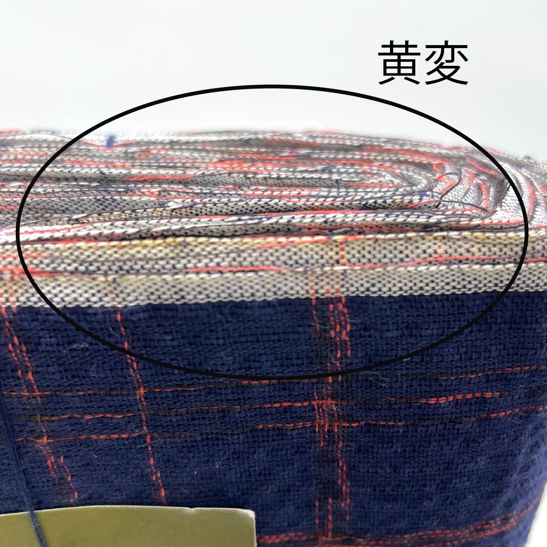 反物 浴衣 木綿 阿波しじら 重要無形文化財 正藍染 紫紺色（しこんいろ） Sランク 紺系 1130000862918
