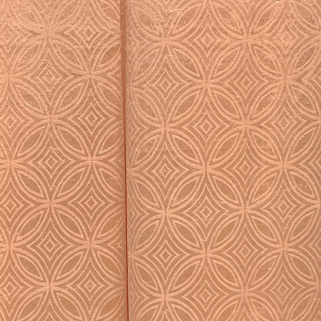 Solid color, Shippo pattern, Length 156.5cm, Sleeve length 63cm, Lined, Pure silk, S rank, Pink, 1114000332313