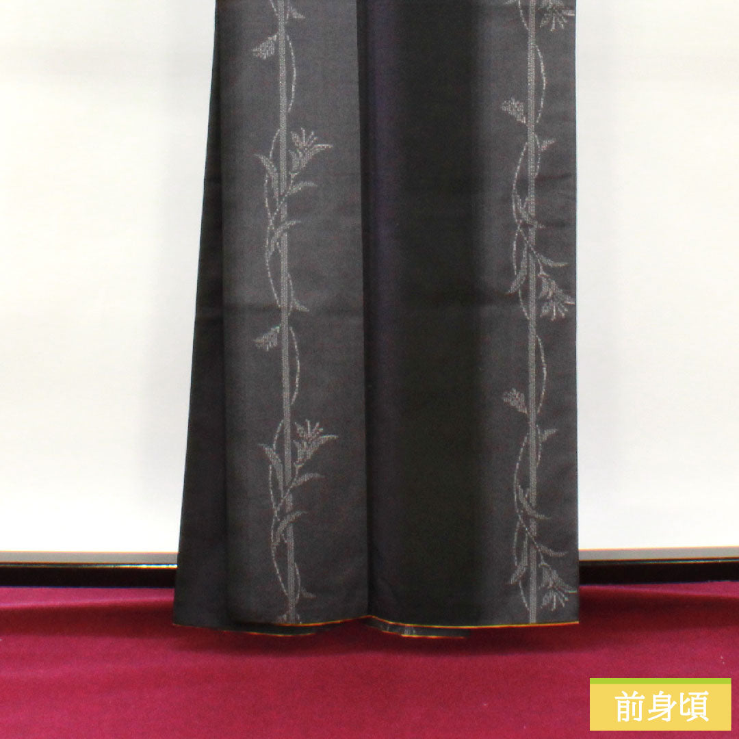 Yuki Tsumugi silk Length 161.5cm Sleeve length 64.5cm Abstract pattern S rank Awase Gradient 1116003342499