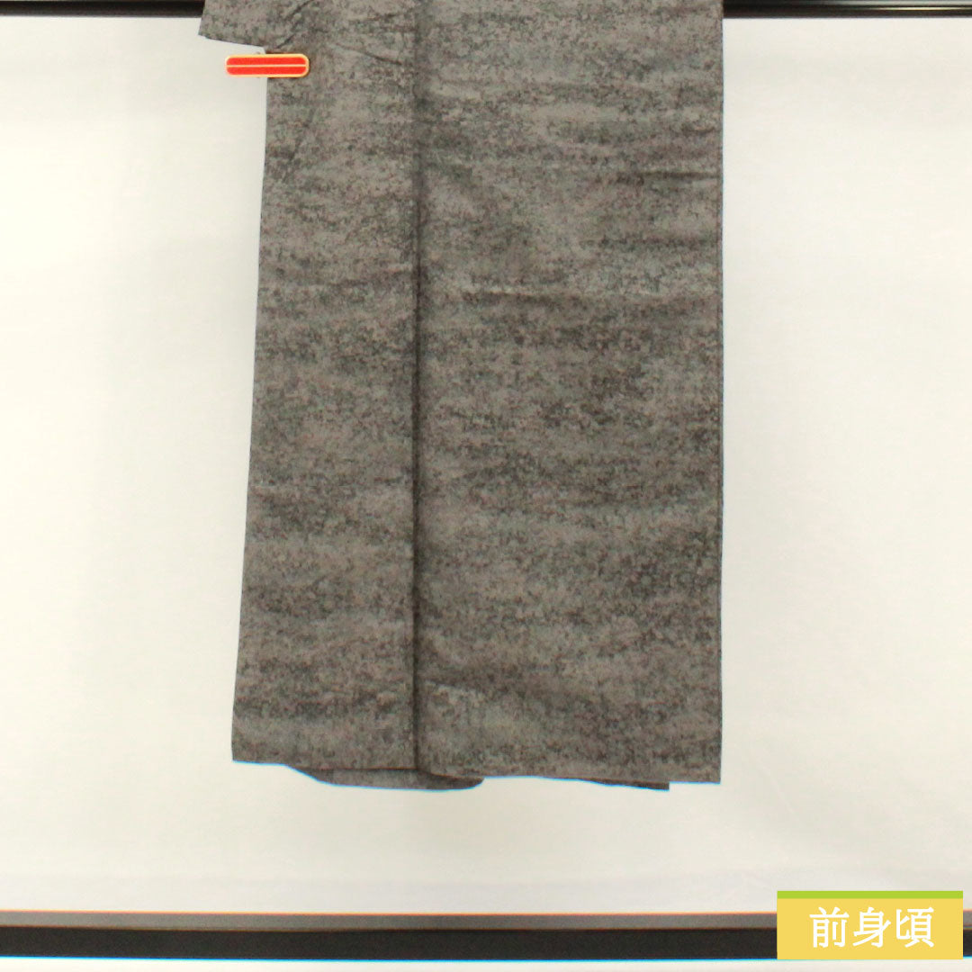 Men's pure silk, Rank A, length 139.5cm, sleeve-to-sleeve 68.5cm, pongee fabric, gradated dyeing, lined, grey family, 1119001723322