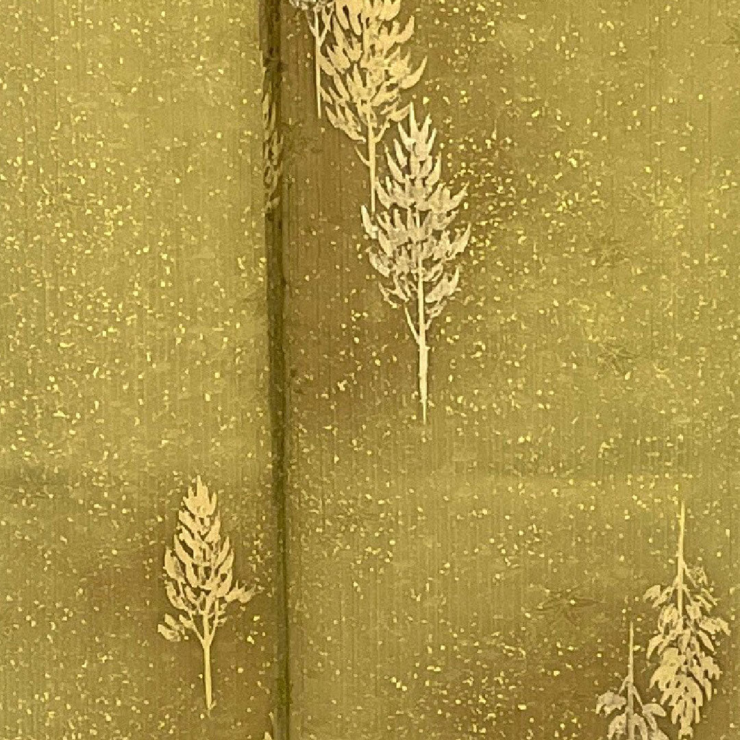 Komon, Length 150.5cm, Sleeve length 62cm, Lined, Pure silk, A rank, Yellow, 1115001773123
