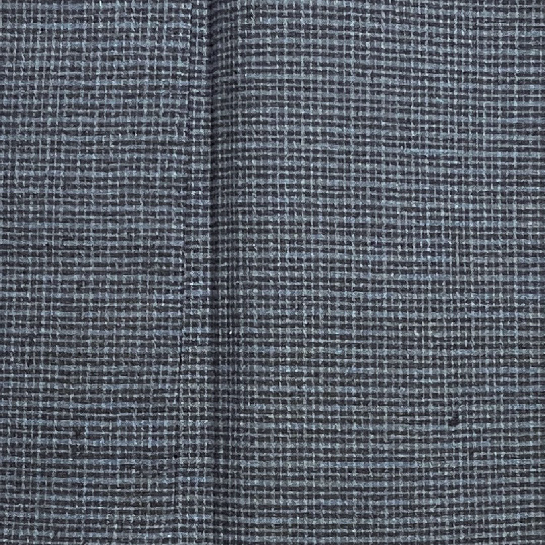 Men's, Length 137.5cm, Sleeve length 66.5cm, Check pattern, Pure silk, S rank, Lined, Navy blue, 1119000422318