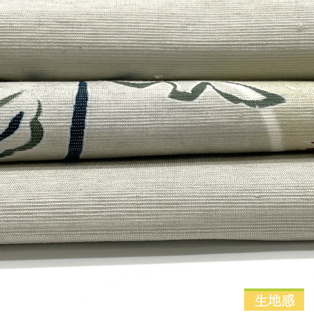 Nagoya Obi Silk Gray Dyed Obi Circle with Flowers Obi Length 369cm Pure Silk S Rank Pointed Pattern Semi-Formal Gray 1124007102322 Nagoya Made