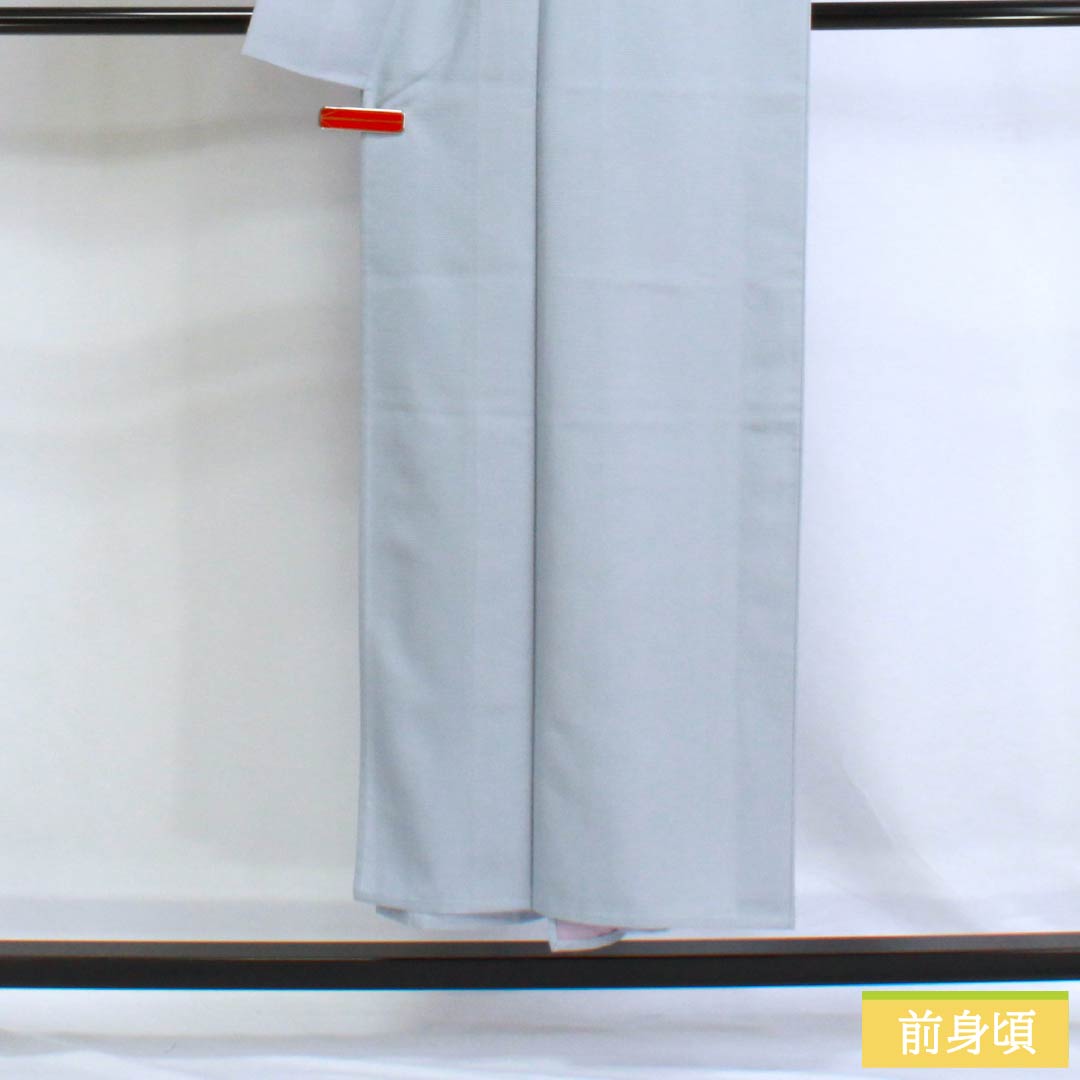 Summer kimono, polyester, plain color, S rank, length 151cm, sleeve length 64cm, light indigo, washable, light blue, silk pongee, product number 1132003172224