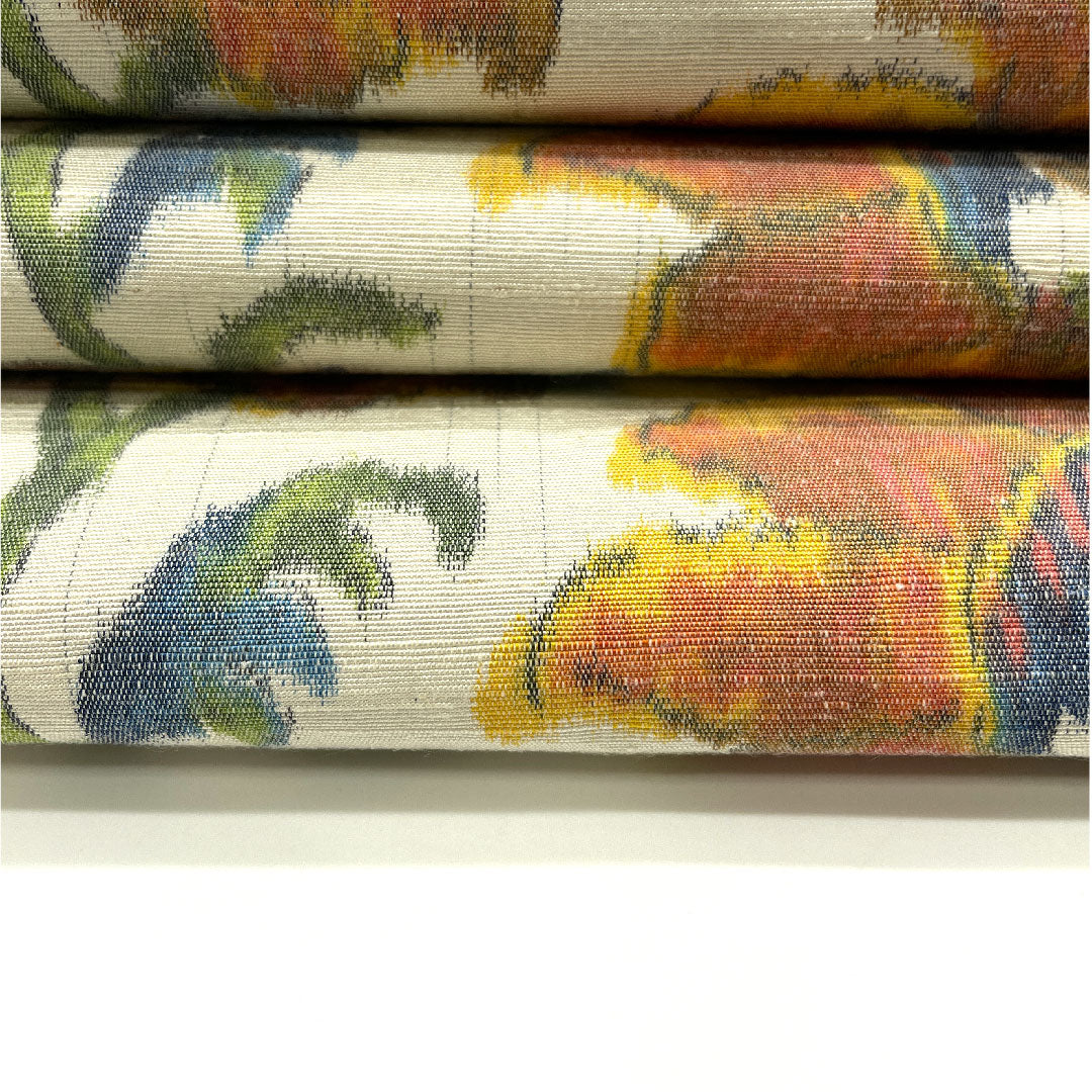 Fukuro Obi, Abstract Pattern, Full-Length, Tsumugi Fabric, Certificate Number 205, Obi Length 422cm, Pure Silk, S Rank, Full-Length, Casual, White, 1123004182311