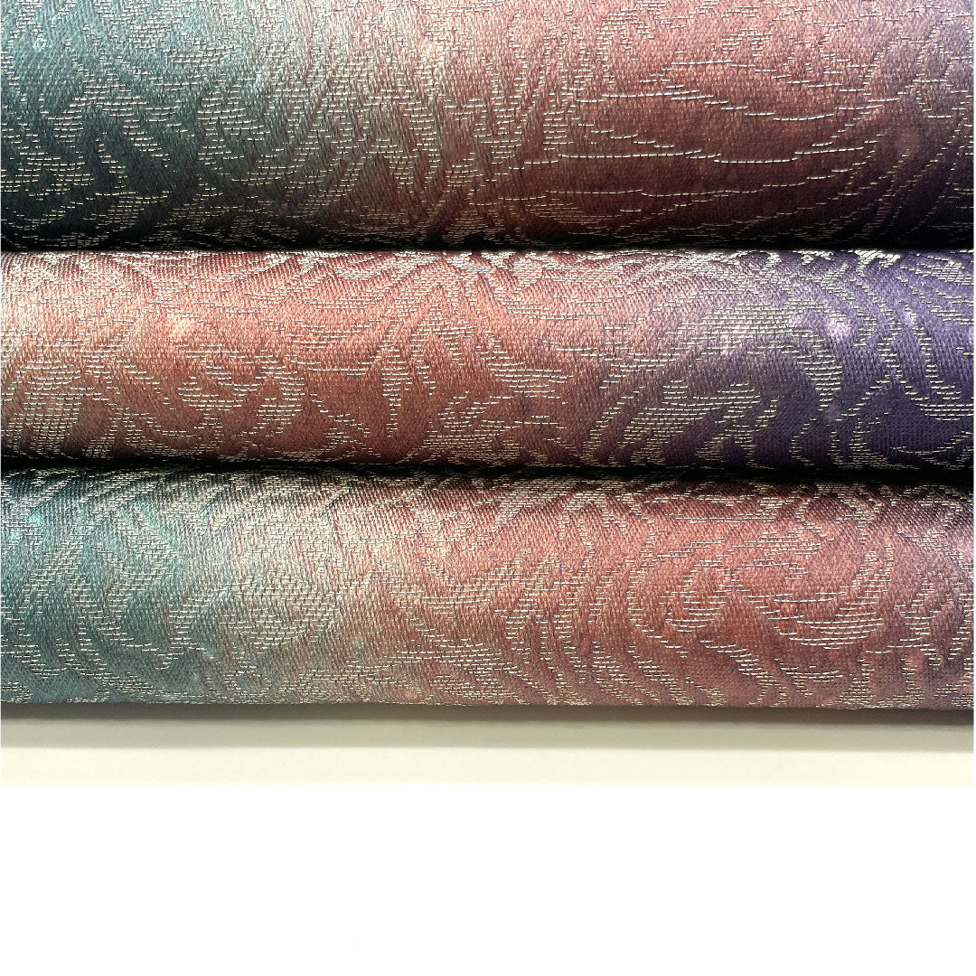 Fukuro Obi Vertical Blur Abstract Pattern Phoenix Obi Length 446cm Pure Silk S Rank Full Length Casual Gradient 1123004672399